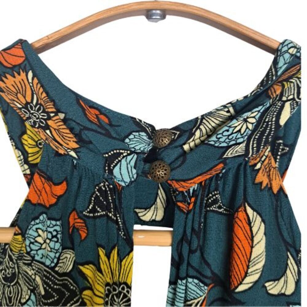 Anthropologie Geneva Halter Wide-Leg Jumpsuit with Belt - Picture 5 of 12